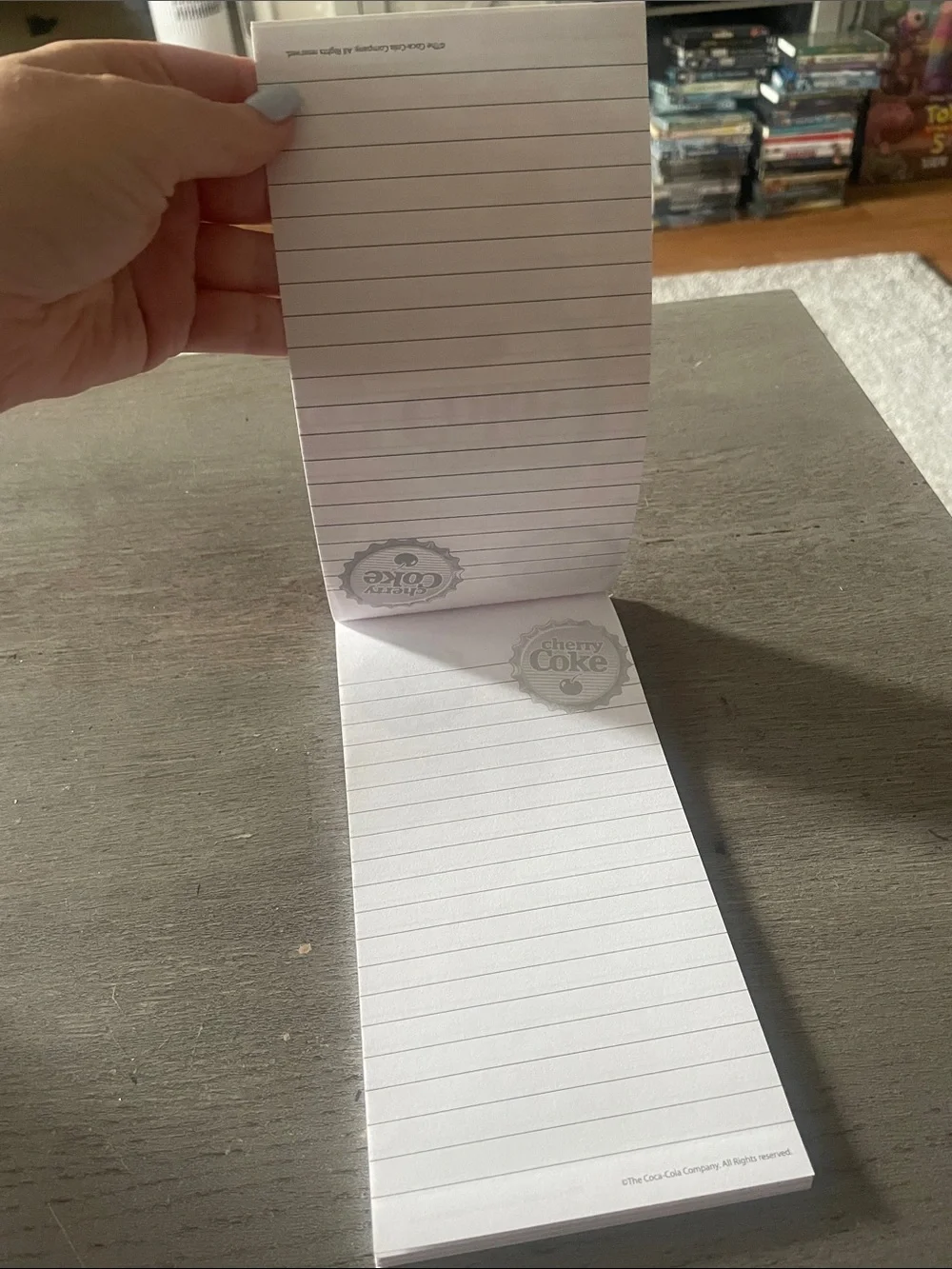 NWT Cherry Coke Notepad